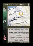 Truth of a Thousand Lies [Legacy II set] - VTES CCG