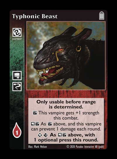 Typhonic Beast [Legacy II set] - VTES CCG