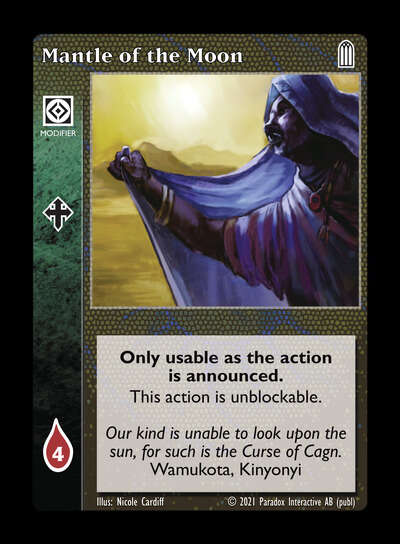 Mantle of the Moon [Legacy III set] - VTES CCG