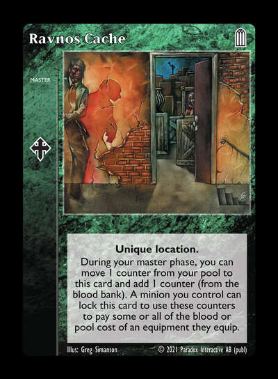 Ravnos Cache [Legacy III set] - VTES CCG