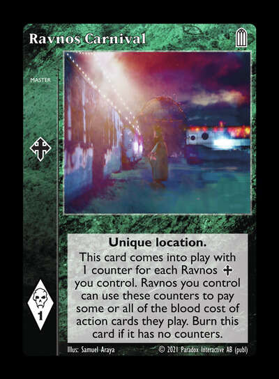 Ravnos Carnival [Legacy III set] - VTES CCG