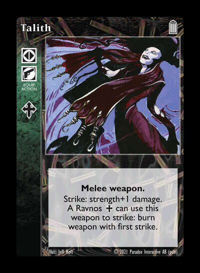 Talith [Legacy III set] - VTES CCG