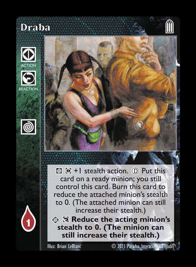 Draba [Legacy III set] - VTES CCG