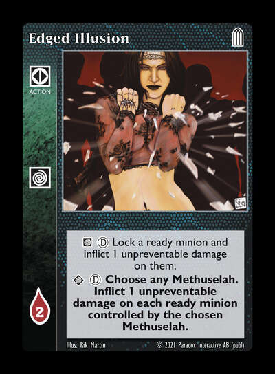 Edged Illusion [Legacy III set] - VTES CCG