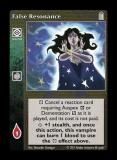 False Resonance [Legacy III set] - VTES CCG