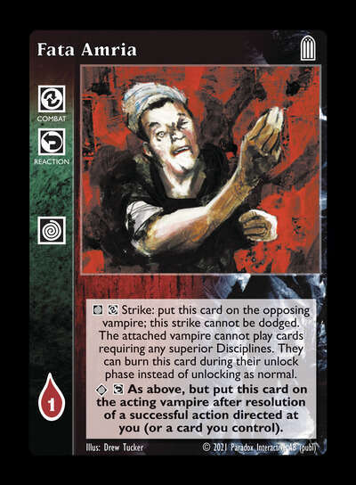Fata Amria [Legacy III set] - VTES CCG