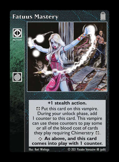 Fatuus Mastery [Legacy III set] - VTES CCG