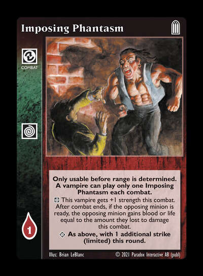 Imposing Phantasm [Legacy III set] - VTES CCG