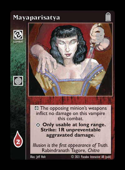 Mayaparisatya [Legacy III set] - VTES CCG