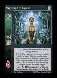 Nightmare Curse [Legacy III set] - VTES CCG