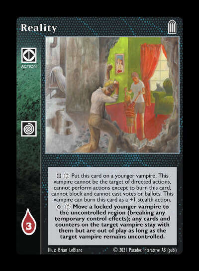 Reality [Legacy III set] - VTES CCG