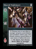 Shared Nightmare [Legacy III set] - VTES CCG