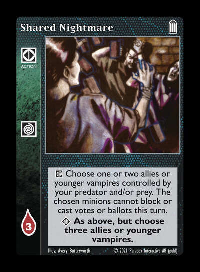 Shared Nightmare [Legacy III set] - VTES CCG