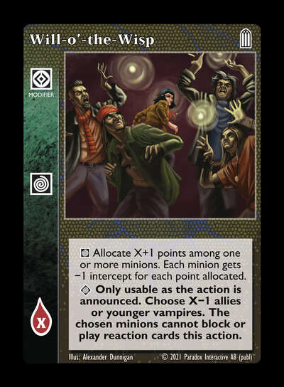 Will-o'-the-Wisp [Legacy III set] - VTES CCG