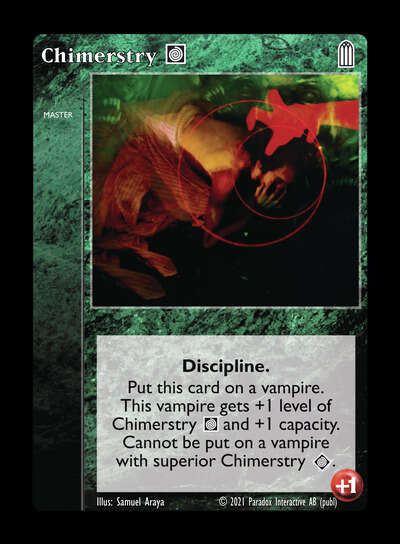 Chimerstry [Legacy III set] - VTES CCG