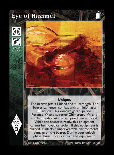Eye of Hazimel [Legacy III set] - VTES CCG