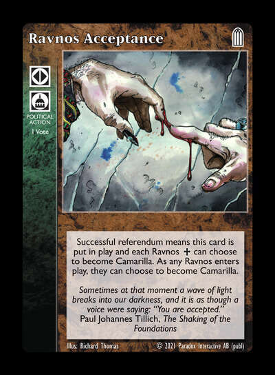 Ravnos Acceptance [Legacy III set] - VTES CCG