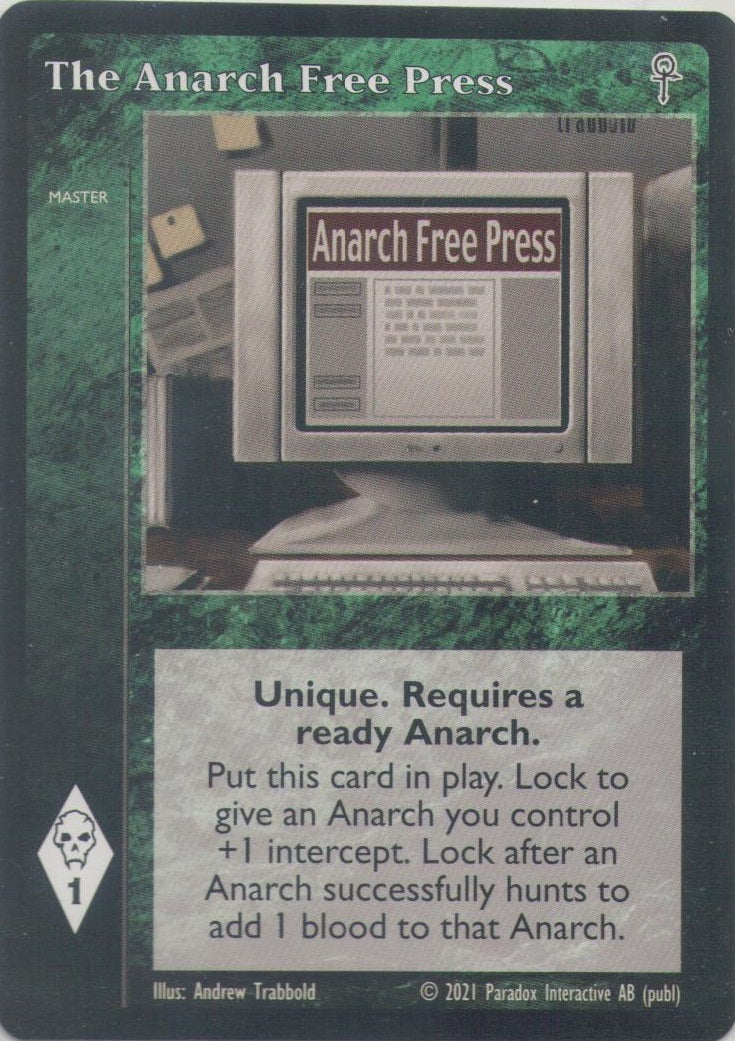 The Anarch Free Press [V5A set] - VTES CCG