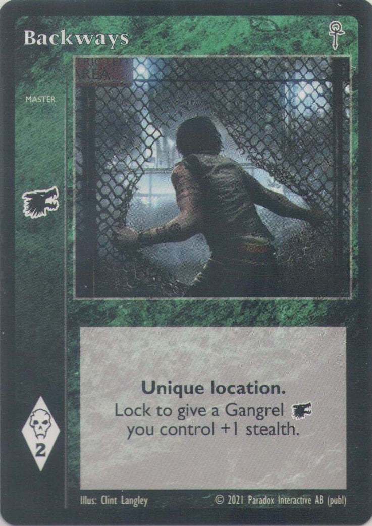 Backways [V5A set] - VTES CCG