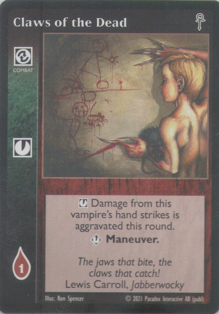 Claws of the Dead [V5A set] - VTES CCG