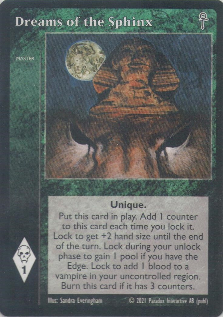 Dreams of the Sphinx [V5A set] - VTES CCG
