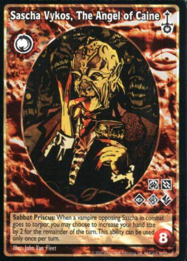 Sascha Vykos, The Angel of Caine [SW set] - VTES CCG