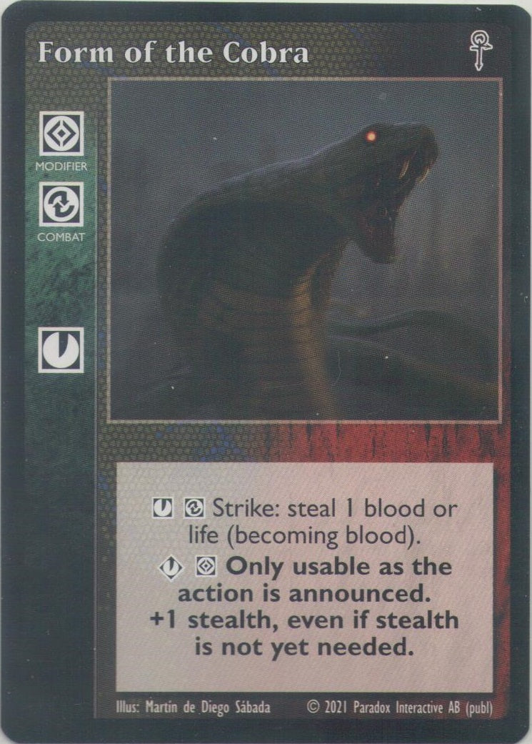 Form of the Cobra [V5A set] - VTES CCG