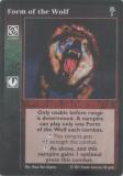 Form of the Wolf [V5A set] - VTES CCG