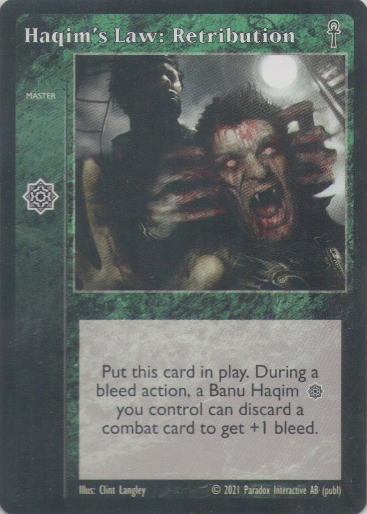 Haqim's Law: Retribution [V5A set] - VTES CCG
