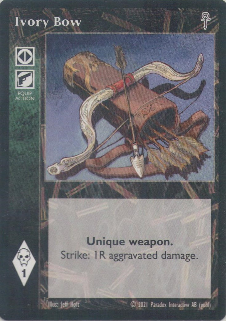 Ivory Bow [V5A set] - VTES CCG