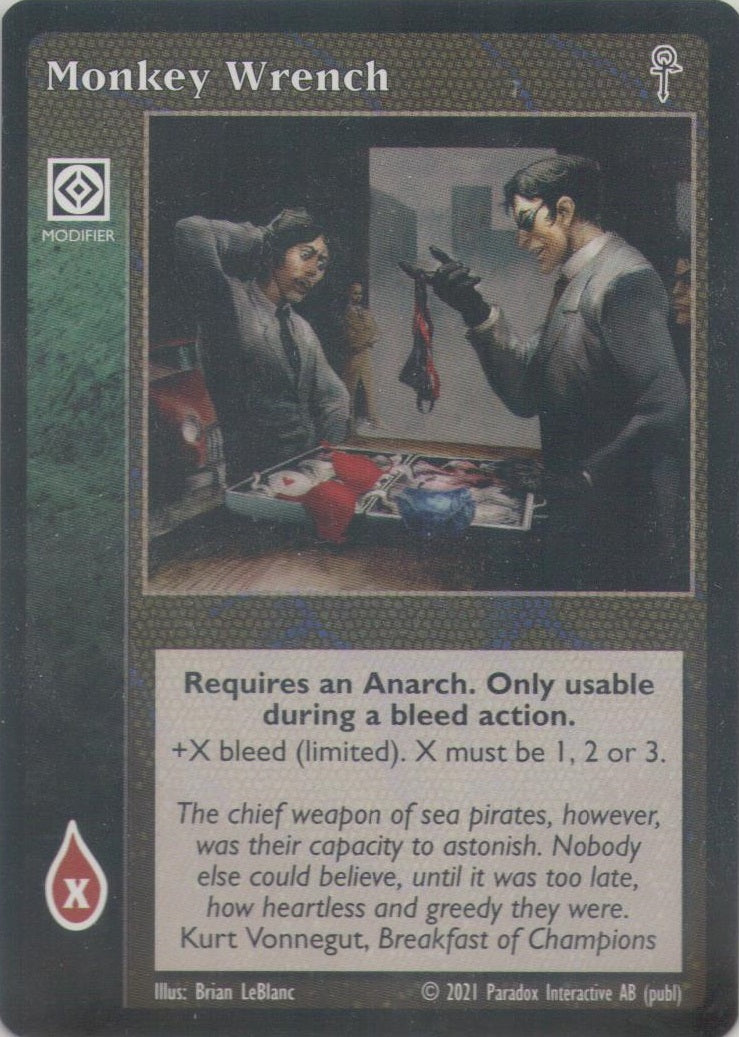 Monkey Wrench [V5A set] - VTES CCG