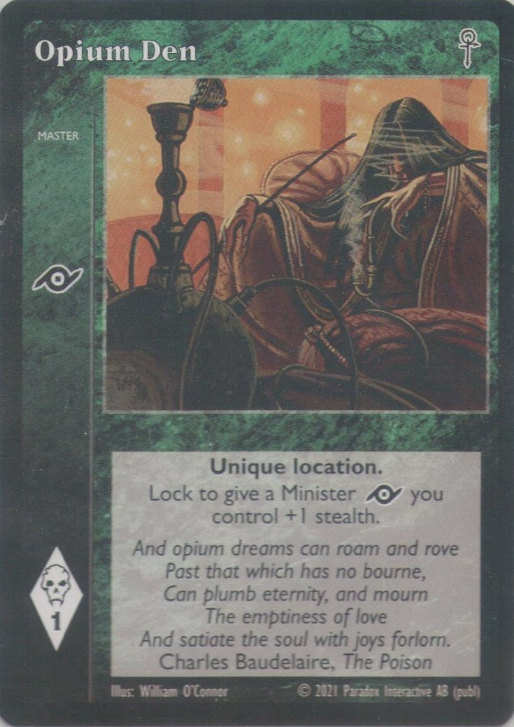 Opium Den [V5A set] - VTES CCG