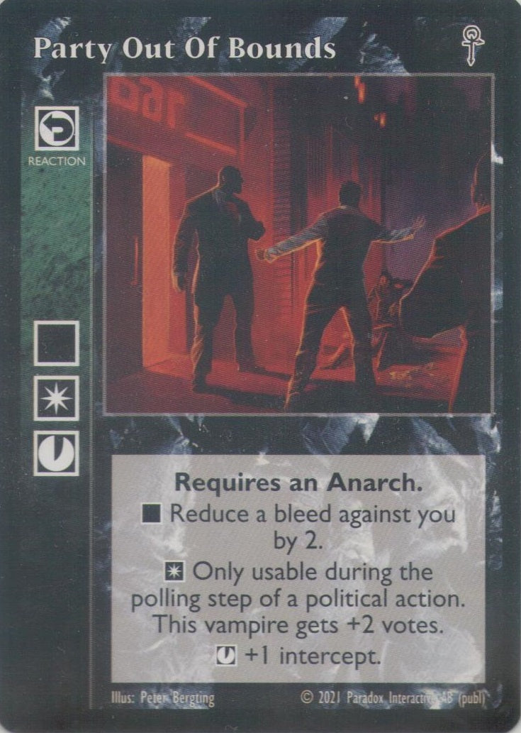 Party Out of Bounds [V5A set] - VTES CCG
