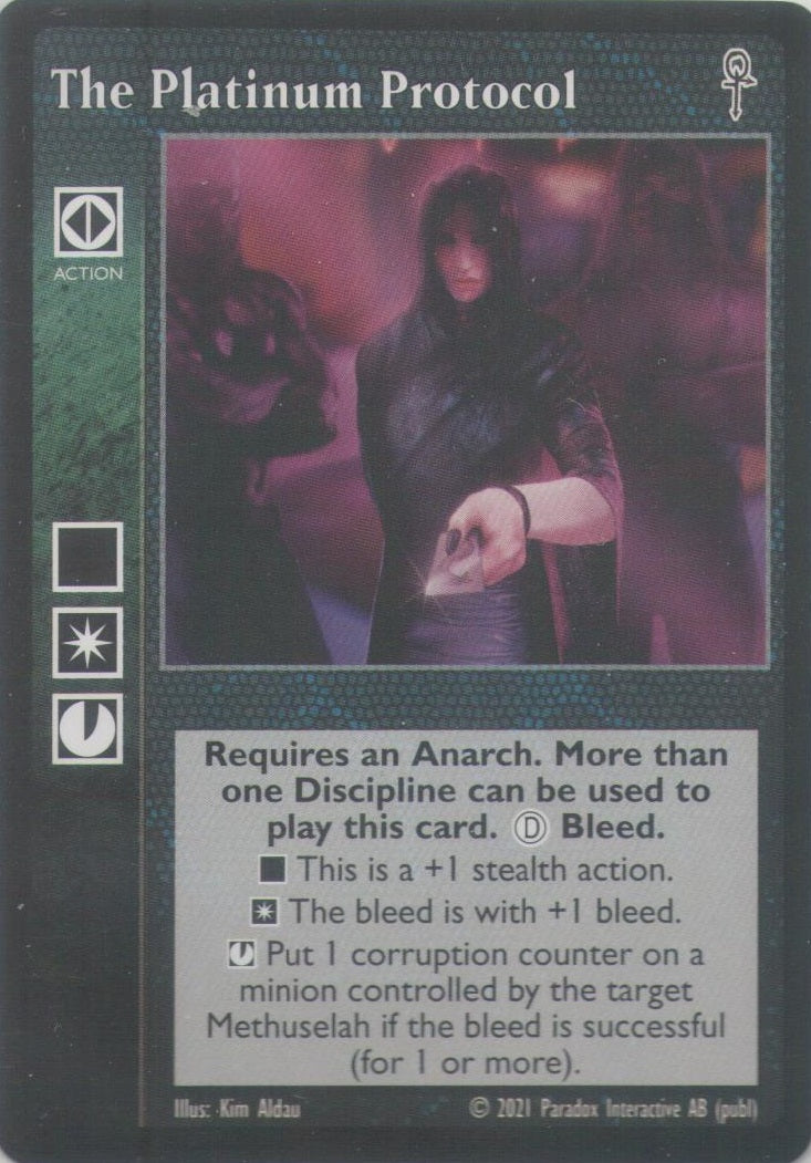 The Platinum Protocol [V5A set] - VTES CCG