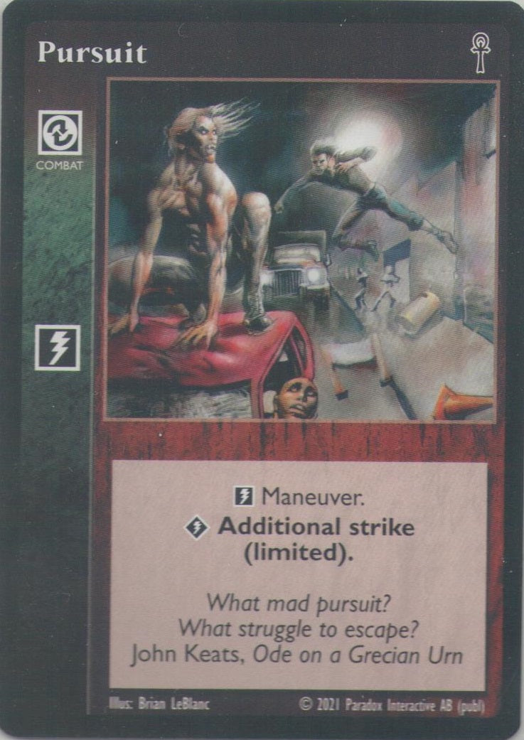 Pursuit [V5A set] - VTES CCG