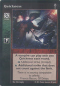 Quickness [V5A set] - VTES CCG