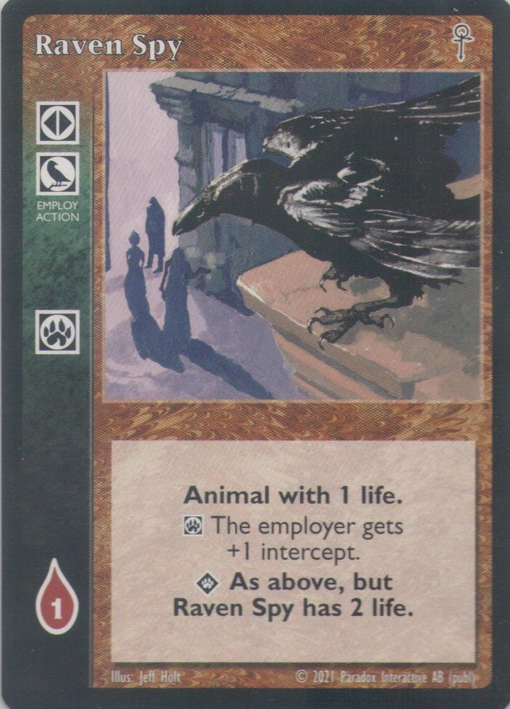 Raven Spy [V5A set] - VTES CCG