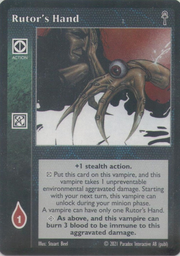 Rutor's Hand [V5A set] - VTES CCG