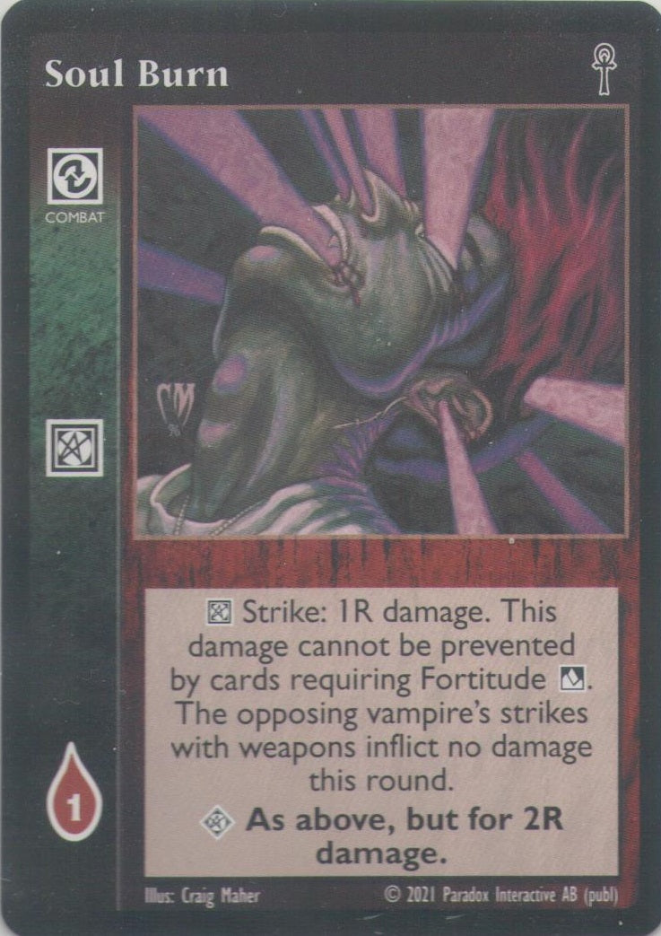 Soul Burn [V5A set] - VTES CCG