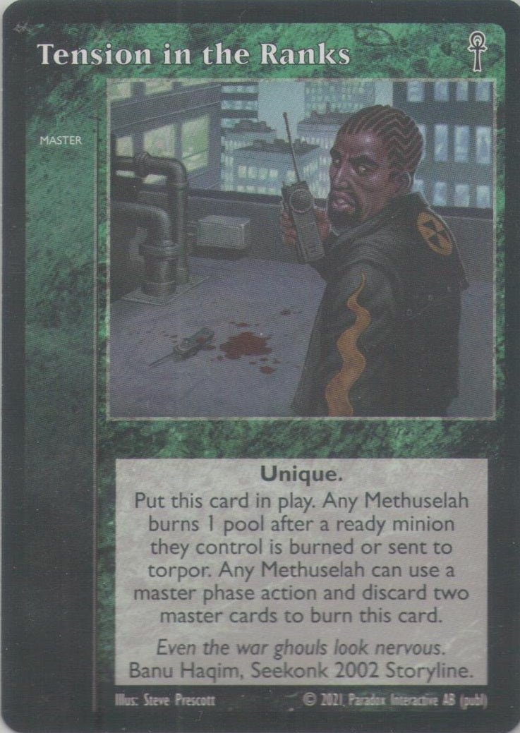 Tension in the Ranks [V5A set] - VTES CCG