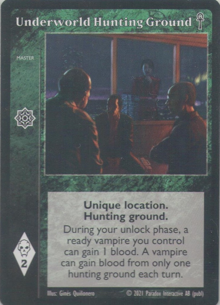 Underworld Hunting Ground [V5A set] - VTES CCG