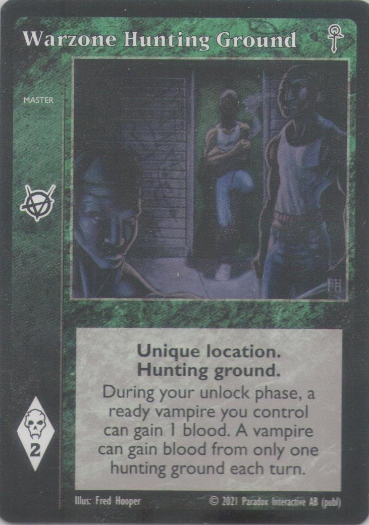 Warzone Hunting Ground [V5A set] - VTES CCG