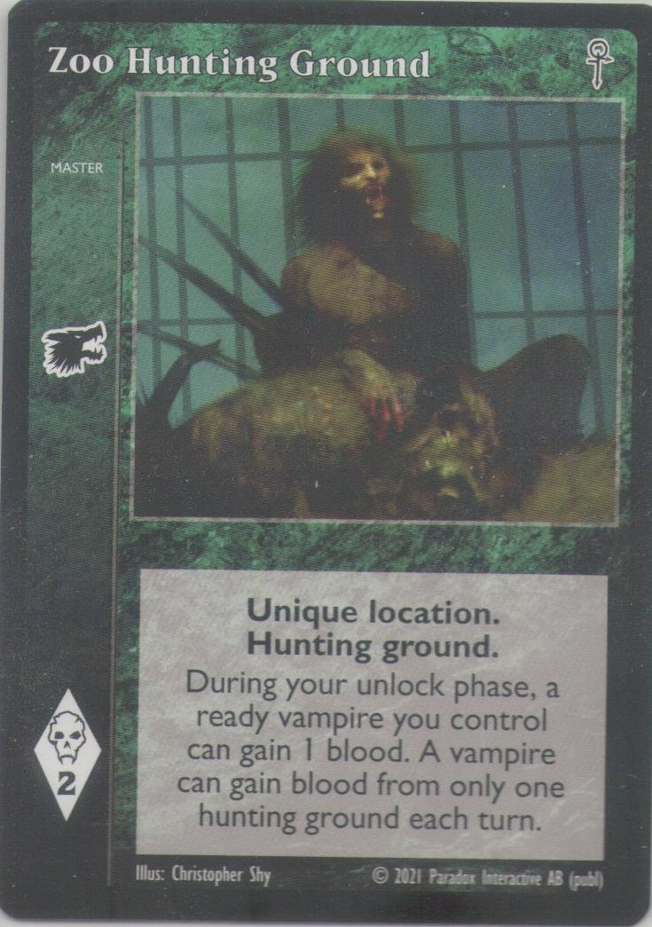 Zoo Hunting Ground [V5A set] - VTES CCG