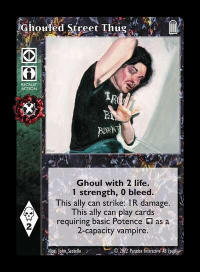 Ghouled Street Thug [Legacy IV set] - VTES CCG