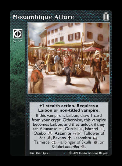 Mozambique Allure [Legacy IV set] - VTES CCG