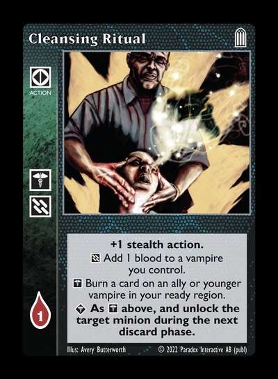 Cleansing Ritual [Legacy IV set] - VTES CCG