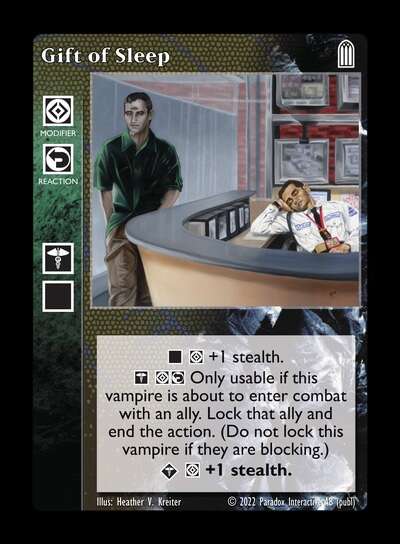 Gift of Sleep [Legacy IV set] - VTES CCG