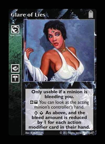Glare of Lies [Legacy IV set] - VTES CCG