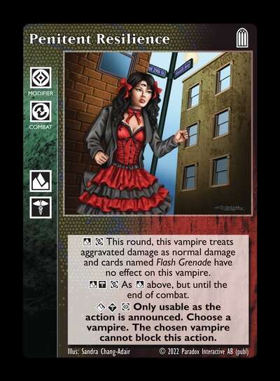 Penitent Resilience [Legacy IV set] - VTES CCG