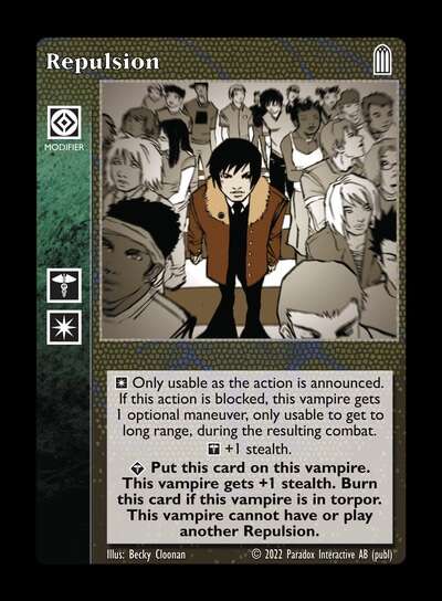 Repulsion [Legacy IV set] - VTES CCG